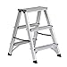 Produktbild Hocker Bank Aluminium Fußhocker verdickt Klappleiter Stuhl Hocker Pferd (Größe: # 2) @ # 2