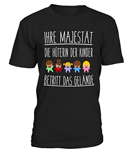 Preisvergleich Produktbild teezily Hüterin der Kinder - Erzieherin - Männer T-Shirt - Schwarz