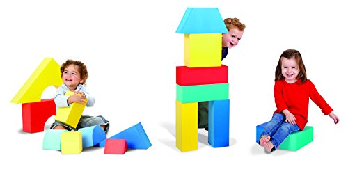 Edushape Giant Foam Blocks Construction Toy - 16 pcs