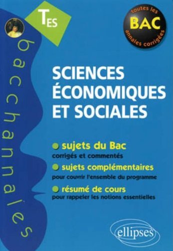 Sciences économiques sociales Tle ES enseignement obligatoire & spécialité by Philippe Deubel (2010-08-25)
