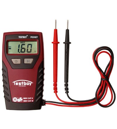 Preisvergleich Produktbild Testboy Mulitmeter Hochleistungsmultimeter mit großen LCD-Display