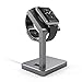 Price comparison product image Satechi Holder for Apple iwatch Watch Series 1, 2 and 3, Aluminium, Loader Station Stand Charging Station with Comfortable Viewing Angle for Apple Watch 42 mm & 38 mm (Space Grey)