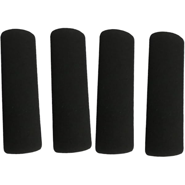 4 Copri Manopole Spugna Per Manubrio - Universali 32-37mm, Antiscivolo E Anti-vibrazione Per Moto E Bici - Foto 4