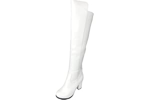 Bviennic Femmes Hommes Bloc Stylish Cuissarde Bottes De Cheval