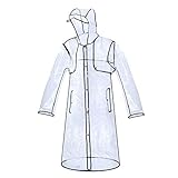 regenmantel transparent ❤Applicable Szene: Dieser Regenmantel ist eine Notwendigkeit für Wanderungen, Radtouren, Camping und Reisen. Es zeichnet sich durch hervorragenden Komfort und guten Schutz bei allen Arten von Regen und Schnee aus. Bei starkem Regen empfiehlt es sich, dies rechtzeitig zu vermeiden. Die Qualität des Produkts ist garantiert. Wenn es einen Fehler gibt, bevor das Produkt empfangen wird, kontaktieren Sie uns bitte rechtzeitig, wir werden Ihnen einen kostenlosen Rückgabeservice anbieten.