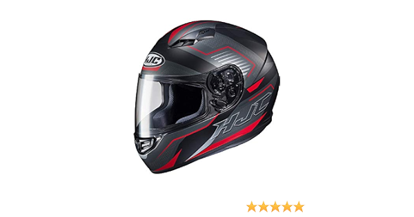 HJC Red CS-15 Trion Motorcycle Helmet 
