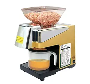 Seeds to Oil S2O-2A Oil Extractor Machine (Gold, White, 450 Watts)