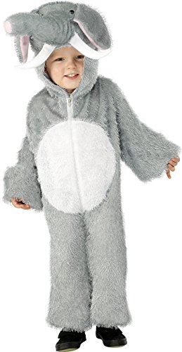 Smiffys Children's Unisex All In One Elephant Costume, Jumpsuit with Tail and Trunk, Party Animals, Size: S, Colour: Grey, 30788 reviews Smiffys Children's Unisex All In One Elephant Costume, Jumpsuit with Tail and Trunk, Party Animals, Size: S, Colour: Grey, 30788