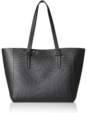 Kendall + Kylie Damen Shelly Star Tote, Schwarz (Black), 12.6x30.7x51 cm
