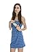 Bearsland Women's Breastfeeding and Nursing Striped Summer Dress with Shirt Over Top Blue UK Size 14-16