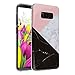 Produktbild Hülle für Samsung Galaxy S8, Galaxy S8 Handyhülle, Asnlove TPU Silikon Backcover Case Handy Schutzhülle Cover Etui Protective Case TPU Silicone Case IMD Technologie Marmor Design für Samsung Galaxy S8, Tricolor