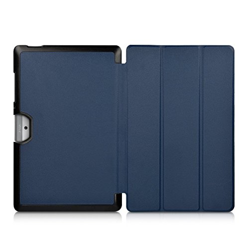Acer Iconia One 10 B3-A30 Hülle, IVSO Ultra Schlank Superleicht Ständer Slim Leder zubehör Schutzhülle für Acer Iconia One 10 (B3-A30) 25,7 cm (10,1 Zoll HD) Tablet-PC perfekt geeignet (Für Acer Iconia One 10 (B3-A30), Blau) - 7