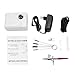 Produktbild Walmeck Dual Action Airbrush Luftkompressor Kit Luftpumpe Airbrush Pistole für Kunst Malerei Tattoo Craft Kuchen Spray Pen-Tool Set