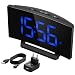 Produktbild Mpow Digitaler Wecker, Digitalwecker, 5" LED-Display, Digitaluhr, Tischuhr, 3 Alarmtöne, 2 Lautstärke, 9' Snooze, 6 Helligkeit, 30' Klingelzeit, Datensicherung, USB-Ladeanschluss.(Adapter im Paket)