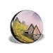 Produktbild ErwangGo Tire Cover Wheel Covers,Nature Wooden Houses In A Carpathian Mountains Ukraine Early Misty Morning Picture,for SUV Truck Camper Travel Trailer Accessories(14,15,16,17 Inch) 14