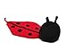 Zeagoo Baby Outfits Photo Prop Photography Ladybird Sweater Cap Set Knitting