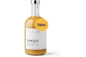 GIMBER N°1 700 ml Originale | Concentrato di zenzero biologico | Bevanda analcolica biologica a base di zenzero, limone ed erbe | Estratto di zenzero premium