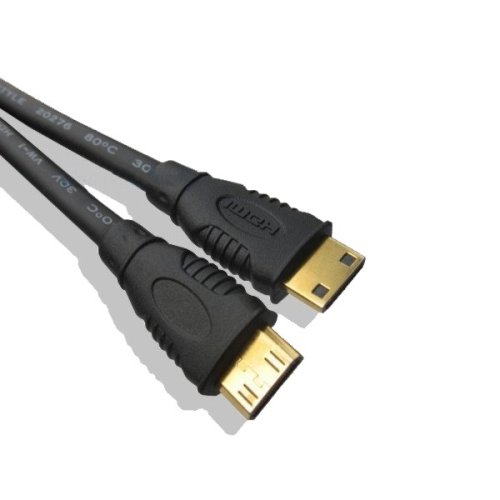 HDMI Kabel 1.3, 19-polig Stecker an Stecker schwarz 3 Meter, Stecker vergoldet