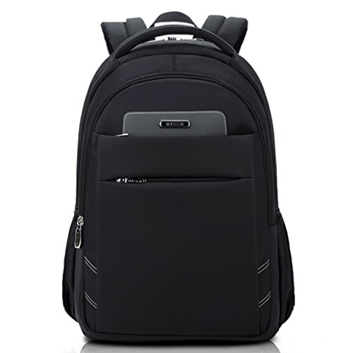 Bonamana 17 3 Zoll Unisex-Laptop-Rucksack Rucksack Rucksack Reisen Rucksack-Schule-Beutel mit mehreren Abteilungen  wasserdichte Oxford-Beutel f  r iP