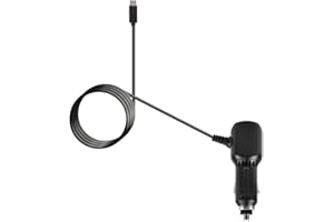 Lioncast Samochodowa Ładowarka do Nintendo Switch z Funkcją Szybkiego Ładowania. Samochodowy przewód do Ładowania Switch i Switch Linde, Ładowanie Switch w Samochodzie, USB typu C