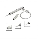 3 in1 Schraubendreher in Schlüsselanhängerform Werkzeug Sonnenbrille Toys Armbanduhr Repair mit Schlüsselanhänger Multi-Funktion Professional Repair Kit MK2
