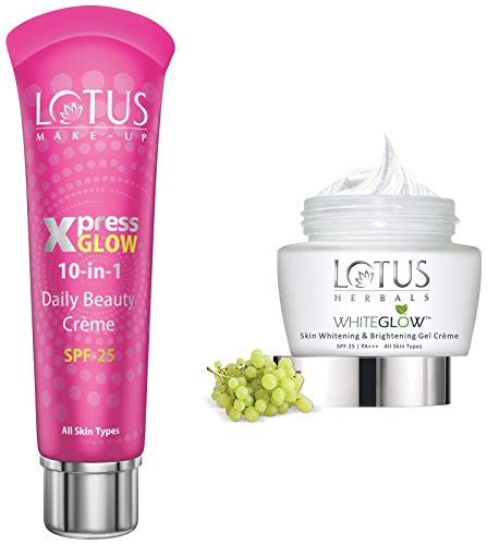 Lotus Herbals Xpress Glow 10 In 1 Daily Beauty Creme Royal Pearl, SPF 25, 30g price
