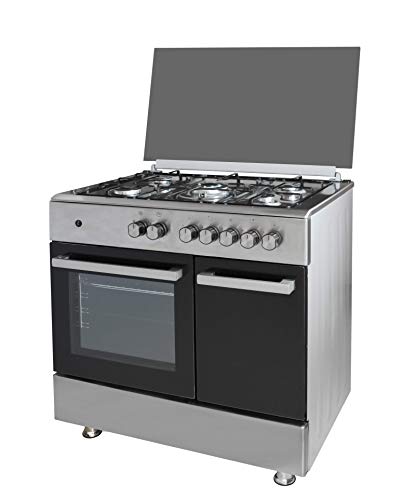 SOLTHERMIC COCINA F6S40E5RB NEGRA HORNO ELECTRICO