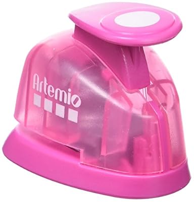 Artemio VIHCP803 Mini perforatrice à Levier 1 cm Cercle, Plastique, Multicolore, 6,5 x 4 x 10 cm