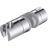 Fause Ayarlanabilir Duş Başlığı Boru Gezeri Mafsal S&uuml;rg&uuml; Askısı KY101 (Krom, Oval)