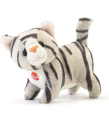 Trudi Plüschtier Katze – Ca. 14 Cm, Weich & Waschbar | Kuscheltier Für Babys & Kinder, Aus Hochwertigen Materialien