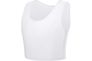 GCTBL Trans Binder Transgénero FTM Binder Transpirable Medio Pecho Binder Bra