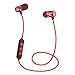 Produktbild Kuizhiren1 Kabellose Bluetooth-Headsets für Kopfhörer, magnetisch, kabellos, Bluetooth, In-Ear-Stereo-Sport-Kopfhörer mit Mikrofon rot