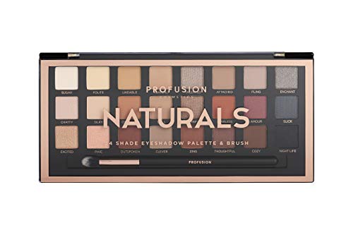 Profusion Cosmetics - Palette Ombretti Professionale Artistry Pro Ombretto Tavolozza, Naturale