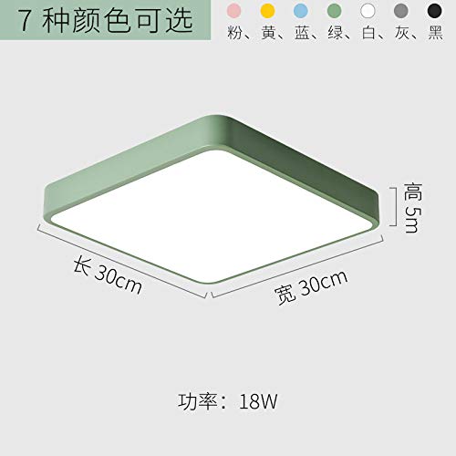 Preisvergleich Produktbild Schlafzimmer Balkon Lampe kreative Wohnzimmerlampe LED-Lampe 30cm rosa - dreifarbiges Licht