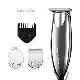Tondeuse Cheveux, Machine de Coupe de Cheveux Puissante Professionnelle Rasoir à Barbe Electrique, Cadeau pour Homme/Papa/Mari/Petit Ami,Silver