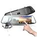 Produktbild TOGUARD Rückspiegel Kamera Dashcam Autokamera mit Rückfahrkamera Full HD 1080P Dual Lens 4,3" Touchscreen 170° Weitwinkel G-Sensor Loop-Aufnahme Parküberwachung