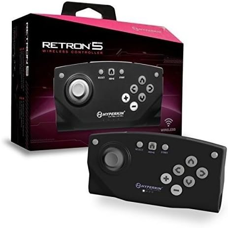 Hyperkin RetroN 5 Bluetooth Wireless Controller (Black) (Electronic Games)