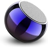 JBL Compatible Ultra Mini Wireless Bluetooth Speaker with Heavy Metal Electroplating | Round Mini Speaker, Power Button Contr