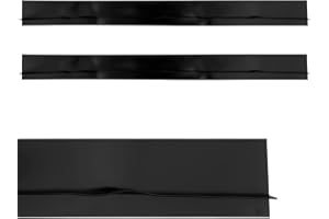 Thyonta 2PCS Silicone Gap Covers for Countertops Oil and Stain-Resistant Gas Hob Sealing Inserts Gap Fillers Suitable for Kitchens Stoves Ovens