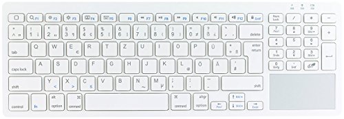 GeneralKeys Tastatur mit Bluetooth, für macOS m. Touchpad, Scissor-Tasten - 5