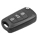 Produktbild Cover Schlüssel Hülle Fernbedienung schwarz 3 Tasten und Klinge ZC1L Hyundai i10 i20 i30 ix20 ix35 kia chiavit Ersatzteile Schale Schlüssel Auto Notebook Logo ohne Elektronik und Transponder