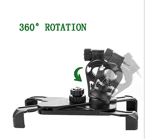 Universal Anti-Shake Fahrrad Handyhalterung, Kenove Anti-Rutsch Universal Handy Halterung Outdoor Fahrradhalterung Fahrrad Lenker 360° Drehbare Handyhalterung Handy GPS Halter für iPhone 5 5S 6 6s 7 Samsung S3 S4 S5 S6 S7 Edge Sony Huawei HTC LG Motorola - 5