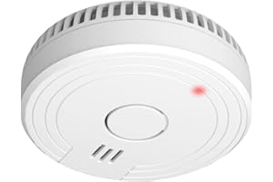 ELRO FS1801 Rilevatore di Fumo | Sensore da 10 Anni | Conforme allo Standard Europeo EN14604 | Bianco | 1 Pezzo