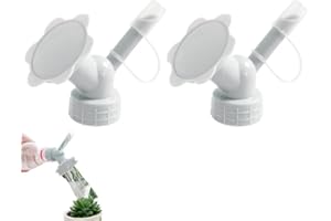BOPELY 2 Pcs Bouteille De Bouteille D'arrosage De Bouteille Arrosage De Bouteille De Bec De Bouteille Double Bouteille De Bouteille À Tête Arrosée pour Les Semis pour Plant Le Jardin D'irrigation