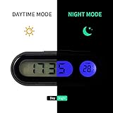 thermometer gro bag Built-in Digital-Uhr und Temperaturanzeige, Fahrer k?nnen die Zeit und Temperatur lernen bequem die Fahrzeit zu arrangieren appropriately.