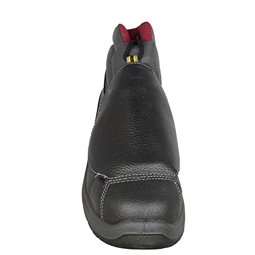 SIR Safety Systems Sicherheitsschuhe S3 SRC Dachdeckerschuhe Schweißerschuhe hoch Schwarz - 2