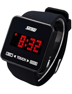 Skmei Water Resistant LED Digital Display Silicone Band Sport Electronic Wrist Watch with Animation Character...
