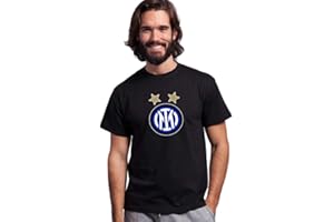 Kitry T-Shirt Uomo Bambino Neonato Campioni d'Italia Interista Amala Seconda Stella 20 Scudetto Interisti Sport Calcio Calcetto Biscione Beneamata Partita Squadra Tifoso