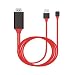 Produktbild Greyghost HDMI Cable,1080P Digital HDMI Adapter, Sync Screen HDMI Anschluss mit Ladeanschluss für iPhone/iPad Modelle, Unterstützung iOS 11 und Vorher