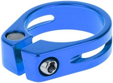 Sishe Mountain Lock Seatpost Clamp for Bicycle Accessory (Blue)